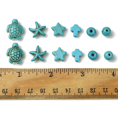Synthetic Turquoise Beads Set G-FS0005-82-1