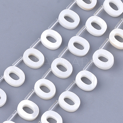 Natural Freshwater Shell Beads SHEL-T012-59O-1