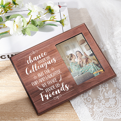 MDF Photo Frames DIY-WH0231-039-1