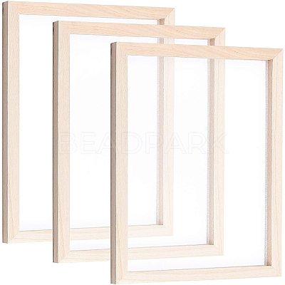 Wooden Paper Making DIY-WH0171-49E-1