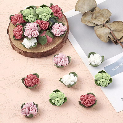 Handmade Porcelain Cabochons PORC-TA0001-02-1