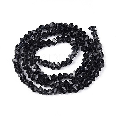 Transparent Glass Beads Strands GLAA-N018-4mm-30-1