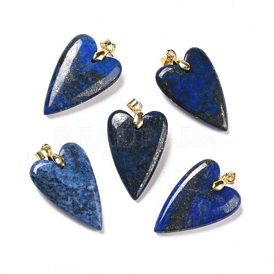 Natural Lapis Lazuli Pendants G-E570-01G-09-1