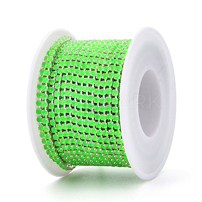 Iron Rhinestone Cup Chains CH-T006-01A-01-1