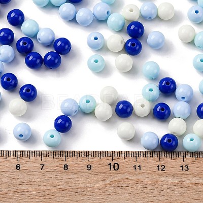 Opaque Acrylic Beads SACR-Q004-02K-1