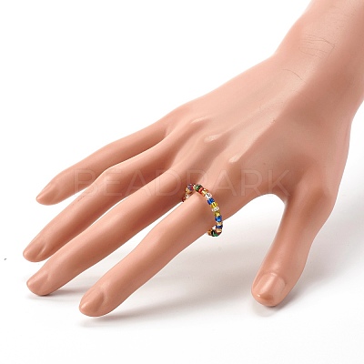 Handmade Stretch Rings RJEW-JR00369-1
