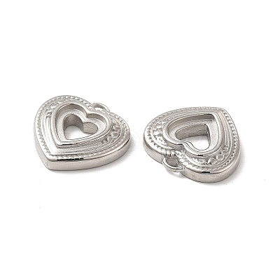 Non-Tarnish 304 Stainless Steel Pendant Cabochons Settings STAS-F284-35P-1