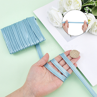 1 Bundle Satin Piping Trim DIY-CP0013-81B-1