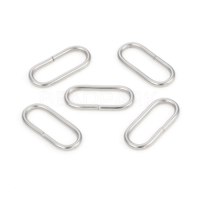 Non-Tarnish 304 Stainless Steel Linking Rings STAS-I149-17P-1