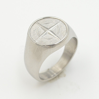 304 Stainless Steel Finger Rings FS-WG5F41B-65-1