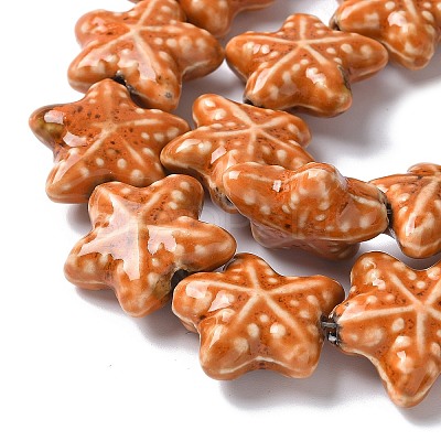 Ocean Series Handmade Porcelain Beads X1-PORC-R002-05-08-1