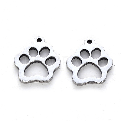 Tarnish Resistant 304 Stainless Steel Charms X-STAS-N092-16-1