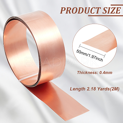 Copper Sheets DIY-WH0021-68C-03-1