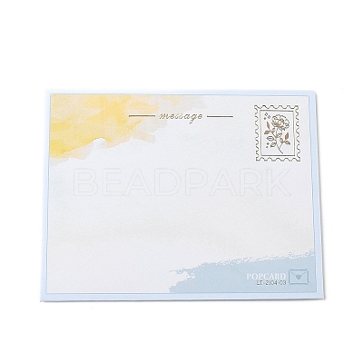 Pop Up 3D Flower Paper Greeting Cards AJEW-L102-01B-1