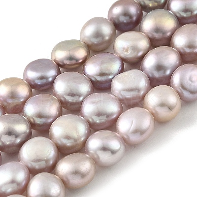 Natural Cultured Freshwater Pearl Beads Strands PEAR-A006-08I-1