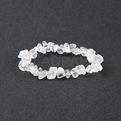 Crystal Chips Stretch Bracelets BJEW-JB01308-07-1