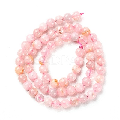 5 Strands Natural Rose Quartz Beads Strands G-YW0002-02-1