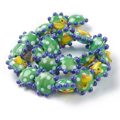 Handmade Lampwork Beads LAMP-J092-01B-1