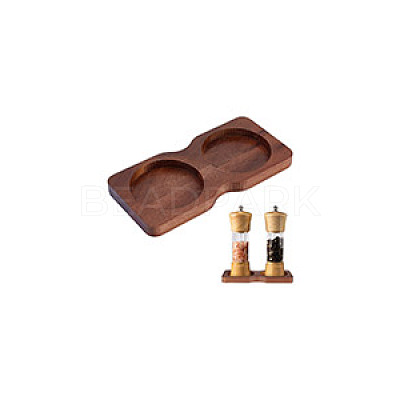 Wood Pepper Grinder Holder AJEW-WH0541-56-1
