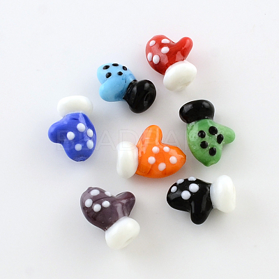 Handmade Lampwork Beads LAMP-R009-M-1