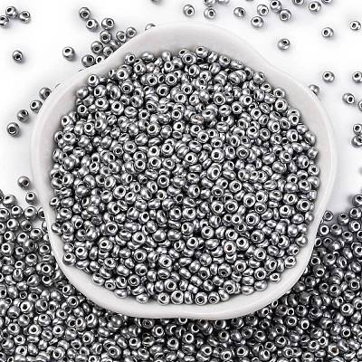 8/0 Baking Paint Glass Seed Beads X1-SEED-M012-02A-52-1