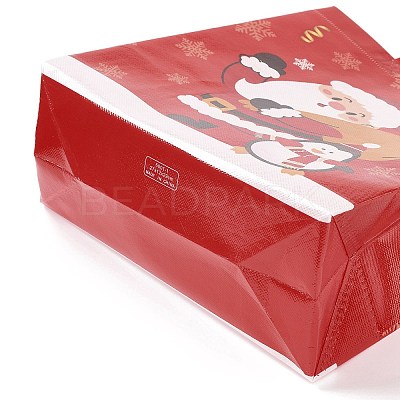 Christmas Theme Laminated Non-Woven Waterproof Bags X1-ABAG-B005-01B-01-1