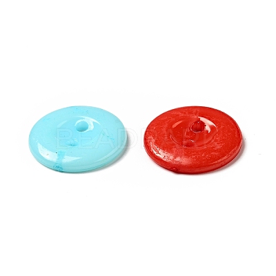 Acrylic Sewing Buttons for Costume Design X-BUTT-E087-B-M-1