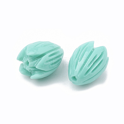 Dyed Synthetic Coral Beads LS-CORA-N002-B-04D-1