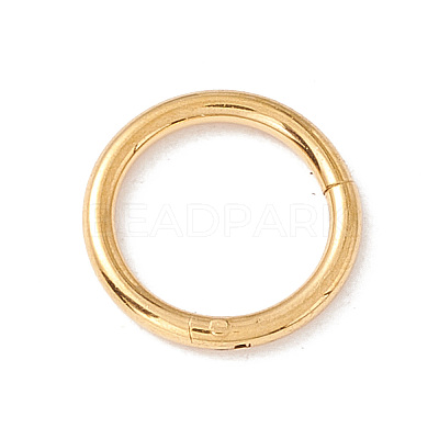 304 Stainless Steel Twister Clasps STAS-C054-01G-1