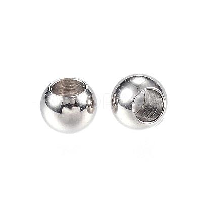 Tarnish Resistant 304 Stainless Steel Beads STAS-D448-070P-1