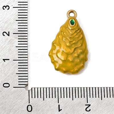 304 Stainless Steel Enamel Pendants SA-CBA7FC1-03G-1