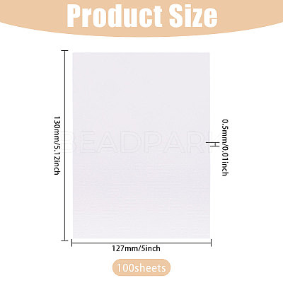 50Pcs Paper Blank Greeting Cards DIY-WH0750-187-1