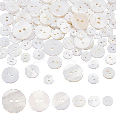 Natural Shell Buttons BUTT-AR0001-22-1