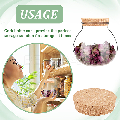 Cork Bottle Stoppers FIND-WH0016-46B-1