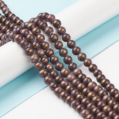 Natural Mashan Jade Beads Strands G-P232-01-L-8mm-1