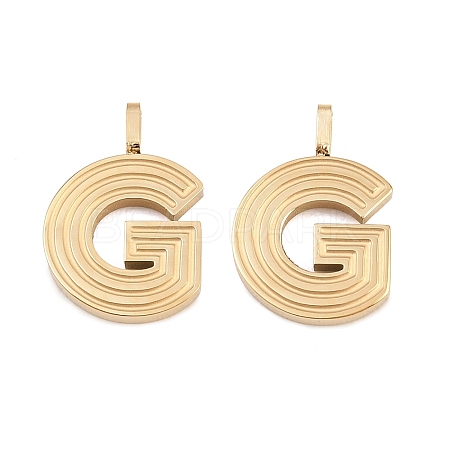 304 Stainless Steel Charms STAS-L022-589G-1