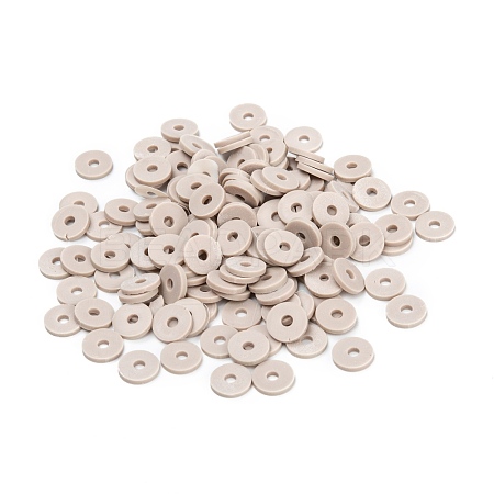 Handmade Polymer Clay Beads X-CLAY-Q251-8.0mm-B02-1