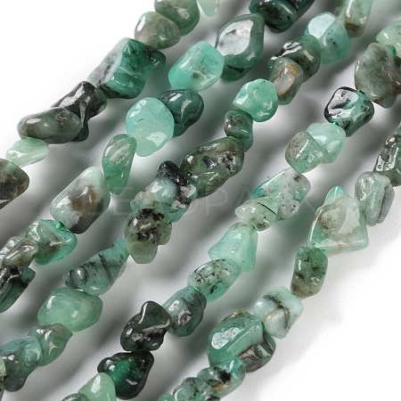 Natural Emerald Beads Strands G-P497-01C-49-1