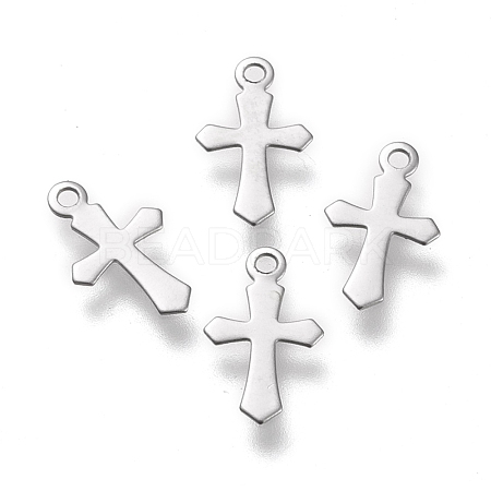 Non-Tarnish 304 Stainless Steel Pendants STAS-K195-10P-1