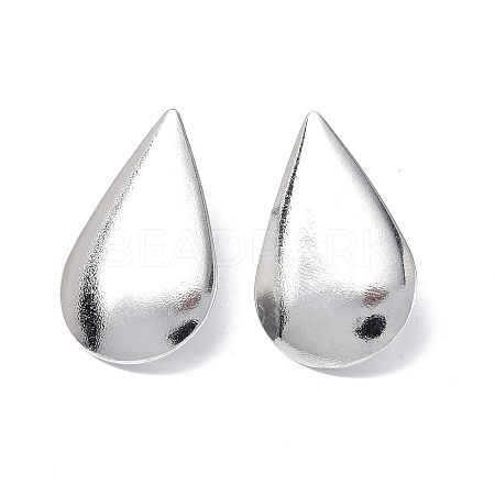 Non-Tarnish Ion Plating(IP) 304 Stainless Steel Stud Earring Findings STAS-F286-07P-1