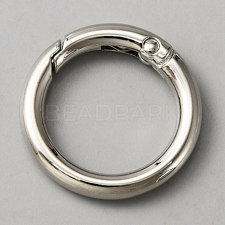 Zinc Alloy Spring Gate Rings FIND-TAC0017-19A-P-1