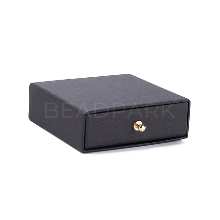 Square Paper Drawer Jewelry Set Box CON-C011-03A-01-1