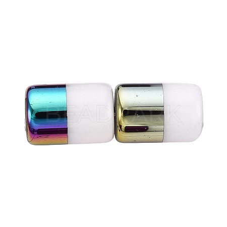 Electroplate Glass Beads EGLA-Q137-01A-C03-1