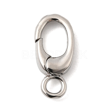 Brass Spring Gate Rings KK-I364-04P-02-1