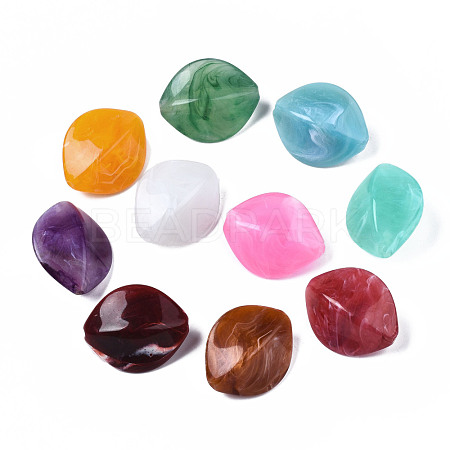 Acrylic Beads OACR-N131-001A-1