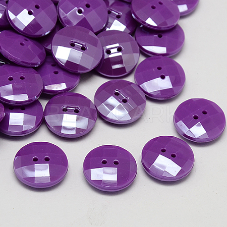 Taiwan Acrylic Buttons BUTT-F022-15mm-C14-1