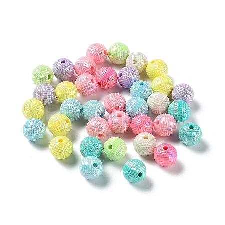 Opaque Acrylic Beads X1-OACR-Z013-32-1