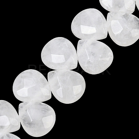 Natural Quartz Crystal Beads Strands X-G-T006-15-1