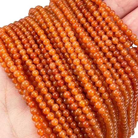 Natural Red Aventurine Beads Strands X-G-M438-A09-01-1