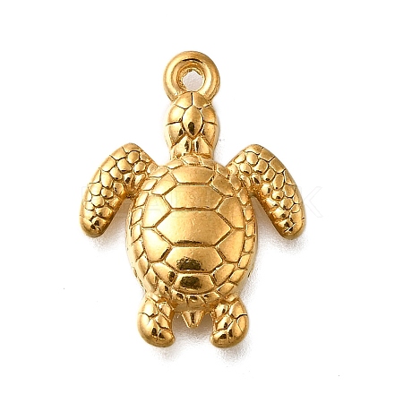 304 Stainless Steel Pendants STAS-C119-24G-G-1